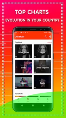 Chic Music android App screenshot 1